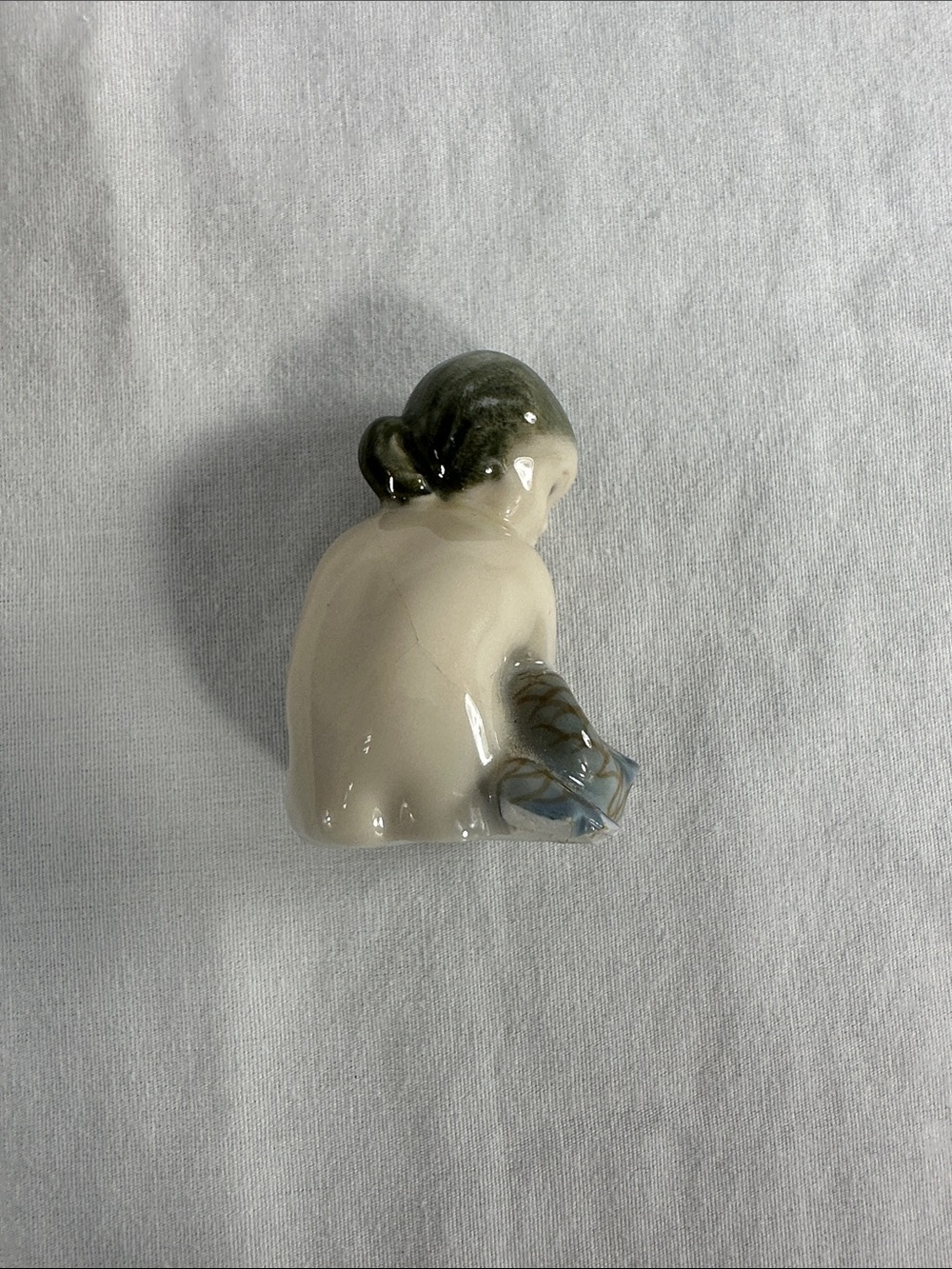 Royal Copenhagen Miniature Mermaid Denmark #2313 Figurine - Picture 3 of 8